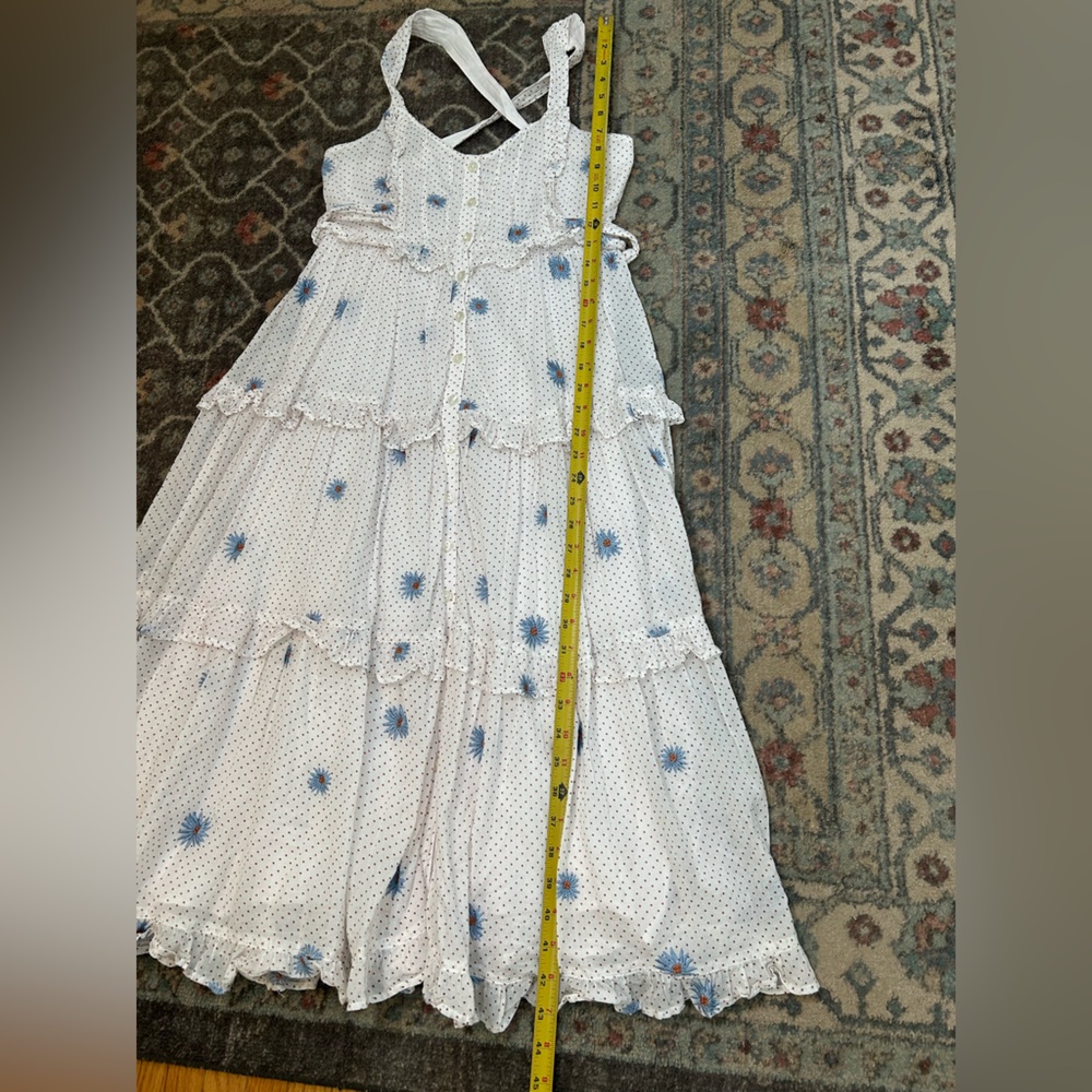 Free People Daisy Chain Cotton Midi Dress - Picture 10 of 10